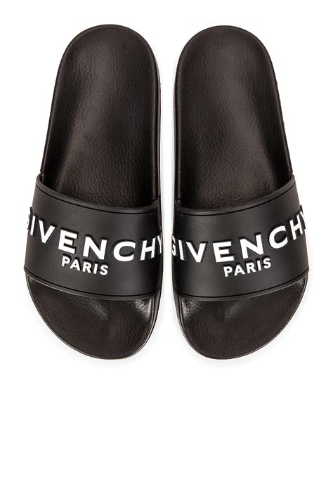 givenchy black slides|givenchy sandals.